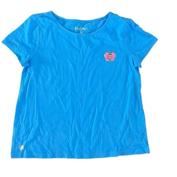 Lilly Pulitzer little girl top new tag size 8 to 10 large - Picture 1 of 4